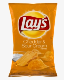Lays Cheddar Sour Cream Chips, HD Png Download, Transparent PNG