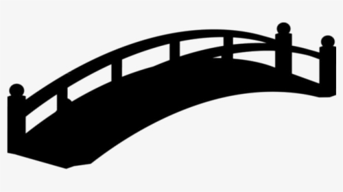 Transparent Bridge Silhouette, Png Clip Art - Transparent Background Wooden Bridge Png, Png Download, Transparent PNG