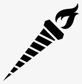 Icon, Symbolic, Torch - Torch Silhouette Transparent, HD Png Download, Transparent PNG