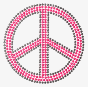 Peace Sign Neon Pink - Myanmar Elections, HD Png Download, Transparent PNG
