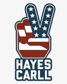 Hayes Carll Peace Sign Sticker - Jewish And Christian Split, HD Png Download, Transparent PNG