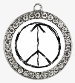 Peace Sign Necklace - Bracelet, HD Png Download, Transparent PNG