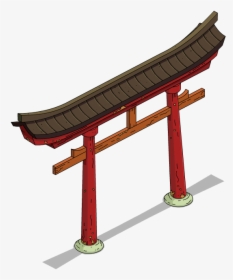 Torii - Simpsons Tapped Out Japan, HD Png Download, Transparent PNG