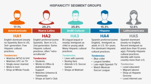 Hispanic Segment Groups - Style, HD Png Download, Transparent PNG
