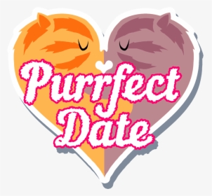 Purrfect Date - Endings Guide - Purrfect Date Logo, HD Png Download, Transparent PNG