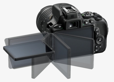 Photographer Clipart Dslr Lens - Nikon Camera D5600, HD Png Download, Transparent PNG