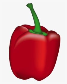 Red Bell Pepper Emoji, HD Png Download, Transparent PNG