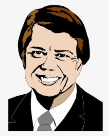 Drawing Jimmy Carter Cartoon, HD Png Download, Transparent PNG