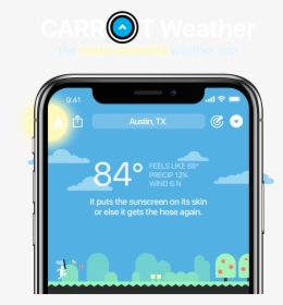 Carrot Weather App, HD Png Download, Transparent PNG
