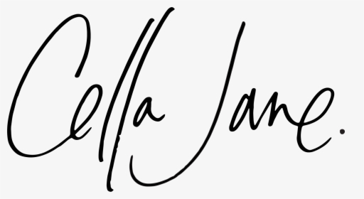 Cella Jane Logo - Calligraphy, HD Png Download, Transparent PNG