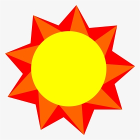 Sun, Spring, 2015 Clip Arts - Red And Yellow Sun, HD Png Download, Transparent PNG