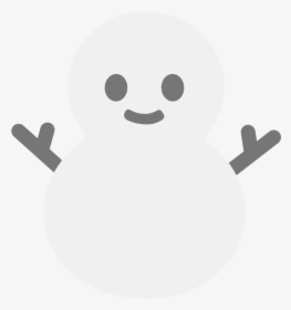 Transparent Snowman Emoji, HD Png Download, Transparent PNG