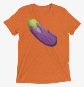 Veiny Eggplant Emoji Triblend T Shirt Swish Embassy - Future Of The World Is In My Classroom Shirt, HD Png Download, Transparent PNG