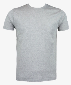 Plain Grey T-shirt Png Transparent Image - Gray Tshirt Plain Png, Png Download, Transparent PNG