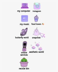 Aesthetic Icons Instagram Aesthetic Computer Icons Picsart Hd