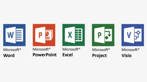 Icons Of Powerpoint, Pdf, Excel, Word, And Documents, - Excel Pdf Word
