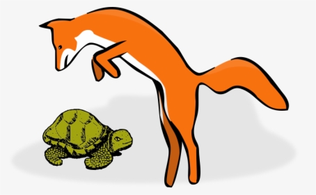 Quick Brown Fox Jumps Over The Lazy Dog Clipart , Png - Fox Clipart, Transparent Png, Transparent PNG