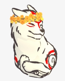 Image - Anime With Flower Crown Okami, HD Png Download, Transparent PNG