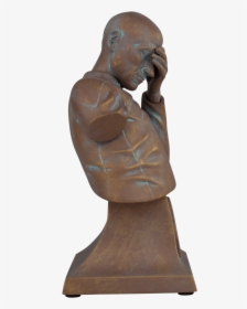Transparent Facepalm Png - Bronze Sculpture, Png Download, Transparent PNG