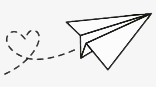 #paperaieplane #paper #airplane #aviao #papel #aviaozinhodepapel - Paper Airplane Drawing, HD Png Download, Transparent PNG