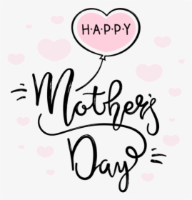 Mother S Day Clip Art Vector Graphics Lettering - Happy Mothers Day Vector Png, Transparent Png, Transparent PNG