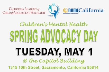 Children S Mental Health Spring Advocacy Day, HD Png Download, Transparent PNG