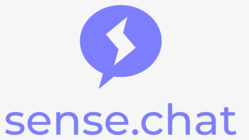 Sense Chat Logo 1 Color Purple Web - Sign, HD Png Download, Transparent PNG