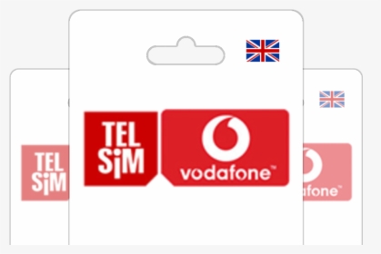 Vodafone United Kingdom Prepaid Top Up With Bitcoin - Telsim, HD Png Download, Transparent PNG