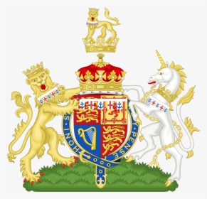 Uk Coat Of Arms Png - Royal Coat Of Arms, Transparent Png, Transparent PNG