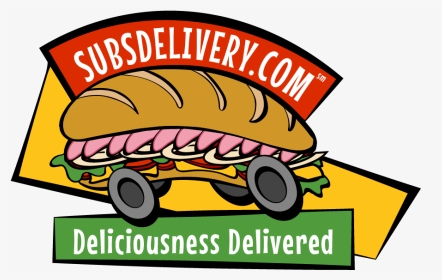 Sandwich Clipart Hoagie - Subs Delivery, HD Png Download, Transparent PNG