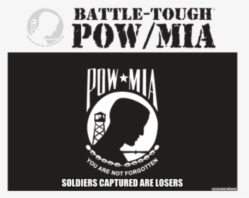 Pow - High Res Pow Mia Flag, HD Png Download, Transparent PNG