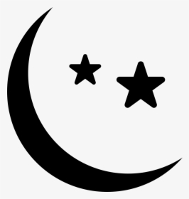 Moon And Stars Comments - Different Types Of Stars Shapes, HD Png Download, Transparent PNG