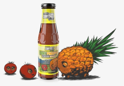 Porky Pineapple - Ketchup, HD Png Download, Transparent PNG