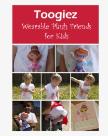 Toogiez Wearable Plush Toys For Kids Review - Doces, HD Png Download, Transparent PNG