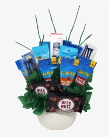 Golf Bouquet Full Container - Beer Nuts, HD Png Download, Transparent PNG