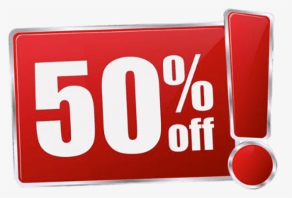 50 Discount Png - Out Of Stock Signage, Transparent Png, Transparent PNG