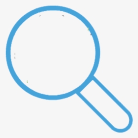 Circle Icon Template - Template Of A Magnifying Glass, HD Png Download, Transparent PNG
