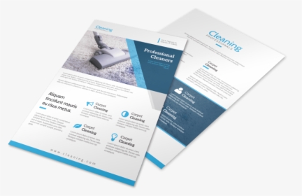 Modern Carpet Cleaning Flyer Template Preview - Brochure, HD Png Download, Transparent PNG
