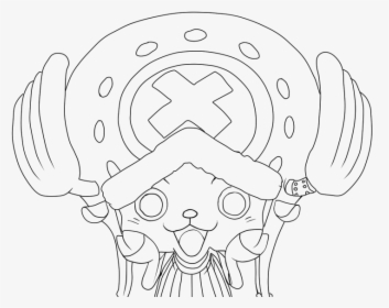 Chopper Lineart - One Piece Chopper Lineart, HD Png Download, Transparent PNG