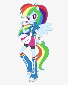 Rainbow Dash Equestria Girl Pony Up, HD Png Download, Transparent PNG