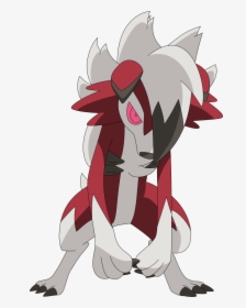 Thumb Image - Pokemon Lycanroc Midnight Form, HD Png Download, Transparent PNG