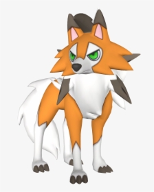 The Episodes And Movie Yveltal And More - Lycanroc Render, HD Png Download, Transparent PNG