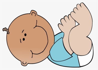 Baby, Blue, Boy, Diaper, Infant, Kid, Child, Suckling - Baby Boy Clip Art, HD Png Download, Transparent PNG