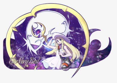 Pokemon Lunala And Lillie, HD Png Download, Transparent PNG