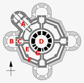 Camber Castle Labelled Plan - Camber Castle Floor Plan, HD Png Download, Transparent PNG