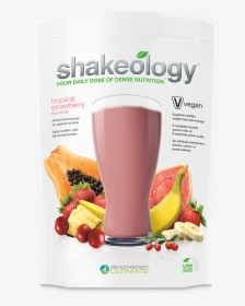 Big Image Tropical Strawberry - Cafe Latte Vegan Shakeology Ingredients, HD Png Download, Transparent PNG