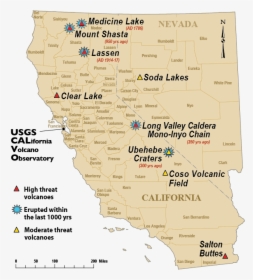 Pisgah Crater California Map, HD Png Download, Transparent PNG