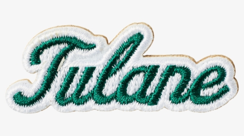 Tulane Cursive Sticker Patch - Emblem, HD Png Download, Transparent PNG