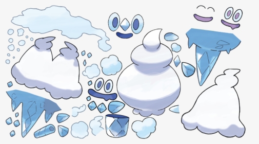 Pokemon Vanillite, HD Png Download, Transparent PNG