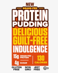 Smashpack Grass Fed Chocolate Protein Pudding Pouches - Poster, HD Png Download, Transparent PNG